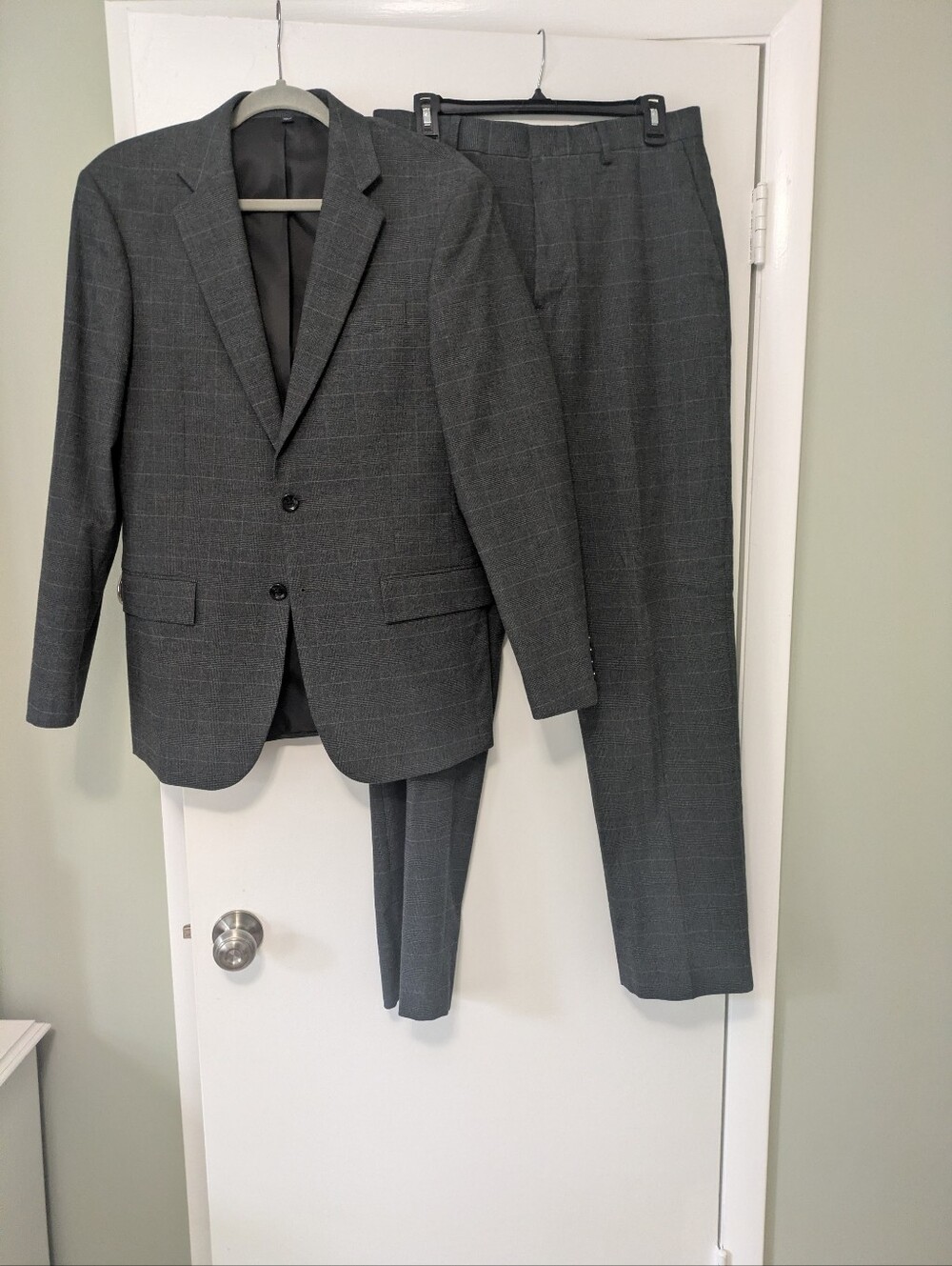 J. Crew Charcoal Gray Two-Piece Suit
